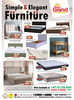 Furniture Offers - Wasl Village, Dubai