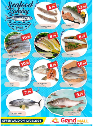 Seafood Sunday - Grand Mall Sharjah