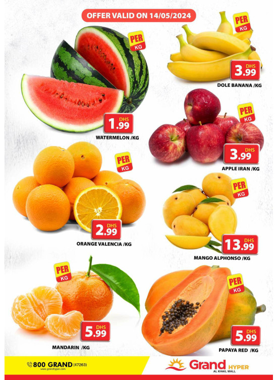 Fruitilicious Tuesday - Grand Hyper Al Khail Mall