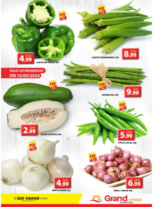 Veggie Wednesday - Grand Hyper Al khail Mall