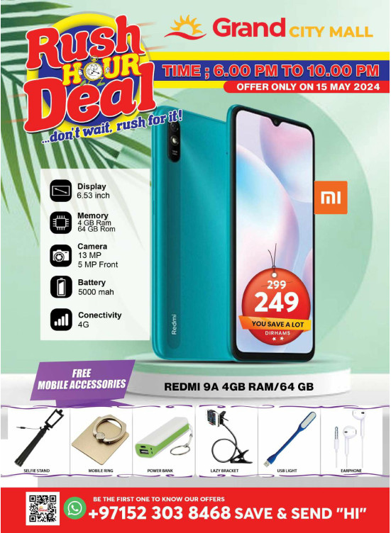 Rush Hour Deal - Grand City Mall