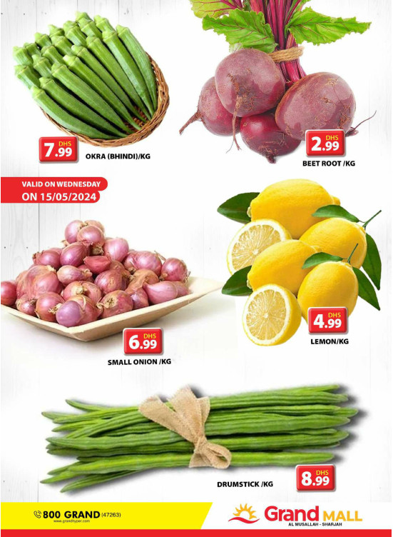 Veggie Wednesday - Grand Mall Sharjah