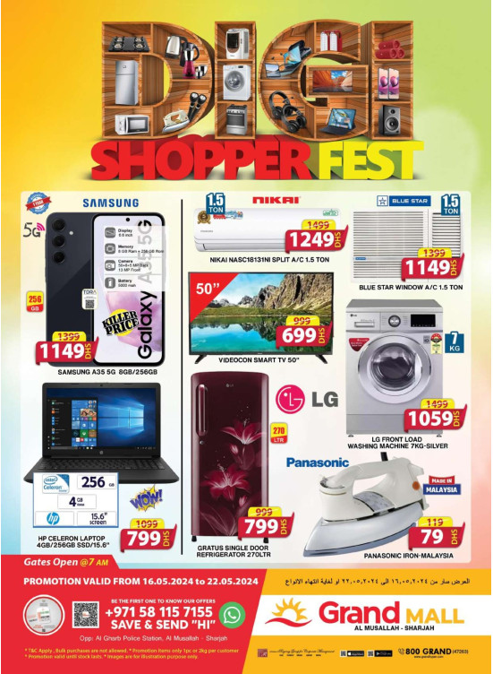 Digital Fest - Grand Mall Sharjah