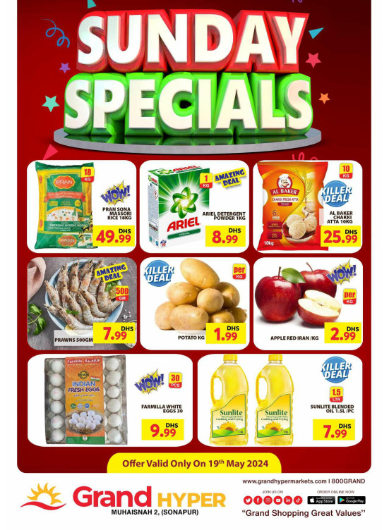 Surprise Deals - Grand Hyper Muhaisnah
