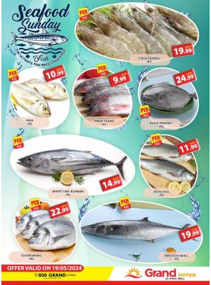 Seafood Sunday - Grand Hyper Al Khail Mall