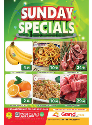 Sunday Blast - Grand Hyper Al Khail Mall