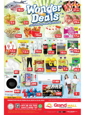 Wonder Deals - Grand Mall Sharjah