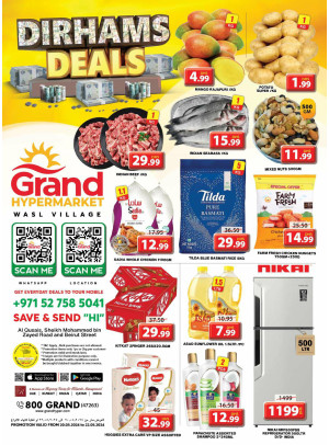 Grand Deals - Wasl Village, Dubai
