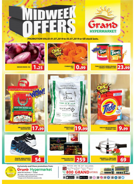 Midweek Offers - Grand Hypermarket Jebel Ali