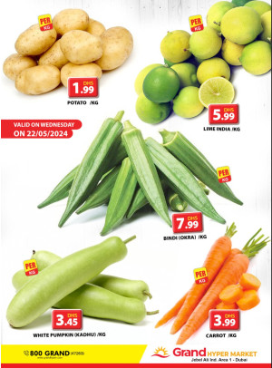 Veggie Wednesday - Grand Hypermarket Jebel Ali