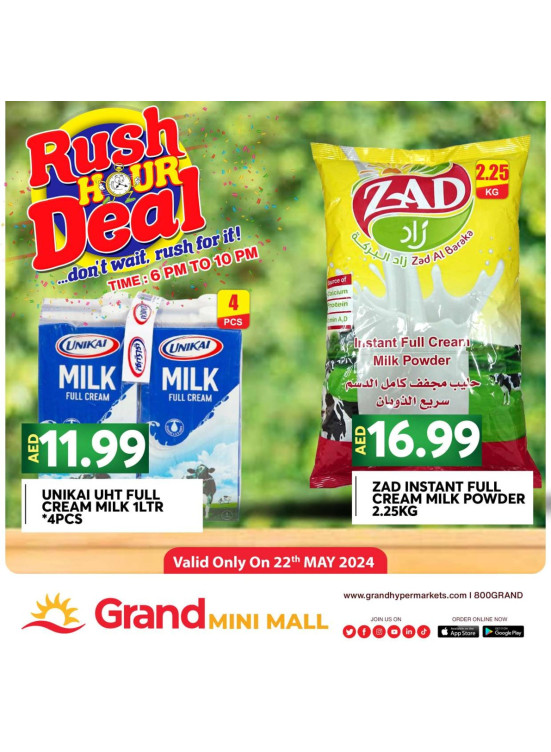 Rush Hour Deal - Grand Mini Mall