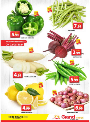 Veggie Wednesday - Grand Hyper Al khail Mall