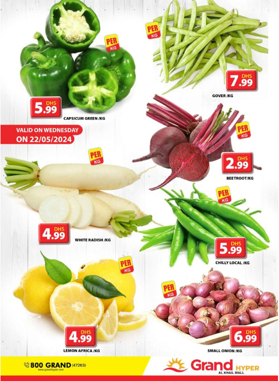 Veggie Wednesday - Grand Hyper Al khail Mall