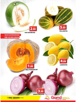 Veggie Wednesday - Grand Mall Sharjah