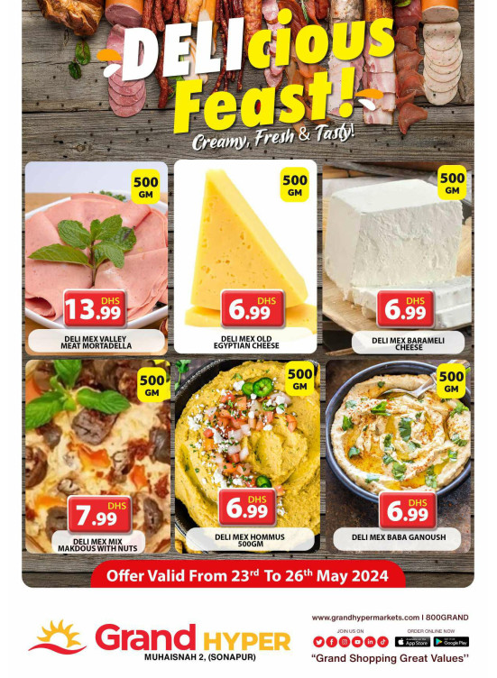 Delicious Feast - Grand Hyper Muhaisnah