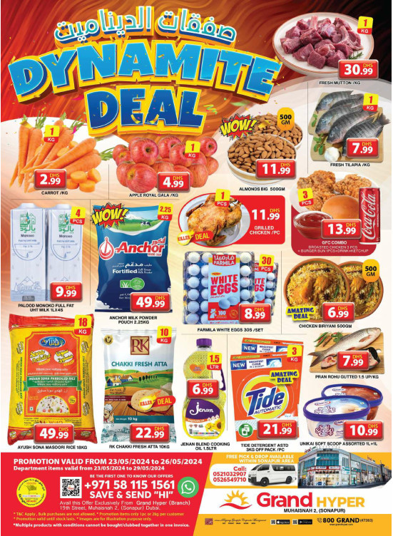 Weekend Deals - Grand Hyper Muhaisnah