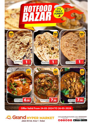Hot Food Bazar - Grand Hypermarket Jebel Ali