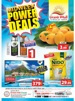 Midweek Power Deals - Grand Mall Sharjah