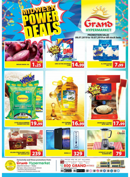Midweek Power Deals - Grand Hypermarket Jebel Ali