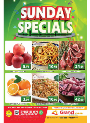 Sunday Blast - Grand Hyper Al Khail Mall
