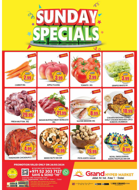 Sunday Blast - Grand Hypermarket Jebel Ali