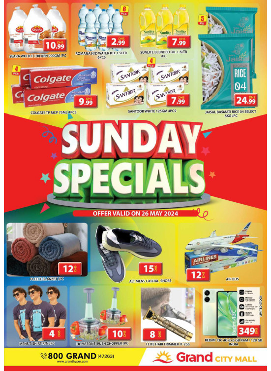 Sunday Blast - Grand City Mall