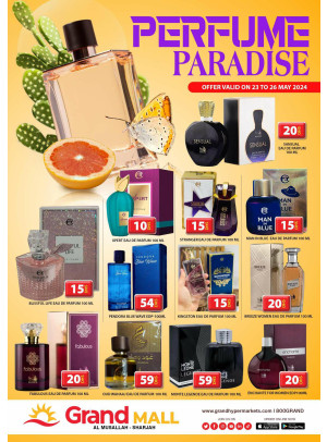 Perfume Fest - Grand Mall Sharjah