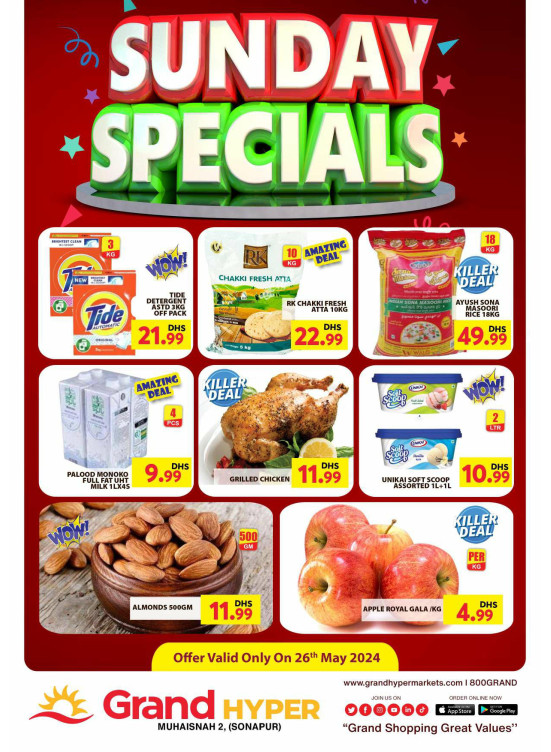Surprise Deals - Grand Hyper Muhaisnah