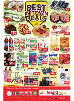 Best Deals - Grand Mall Sharjah