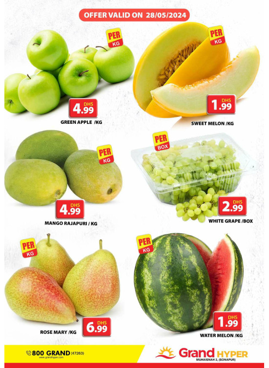 Fruitilicious Tuesday - Grand Hyper Muhaisnah