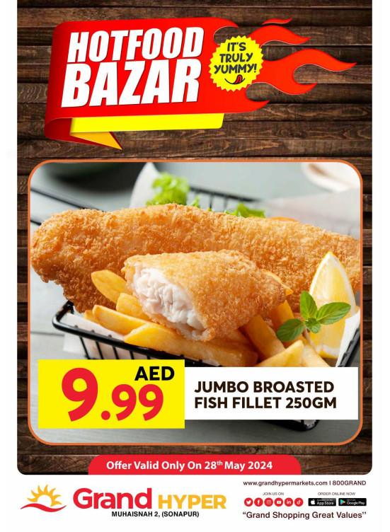 Hot Food Bazar - Grand Hyper Muhaisnah