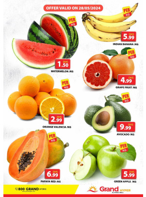 Fruitilicious Tuesday - Grand Hyper Al Khail Mall