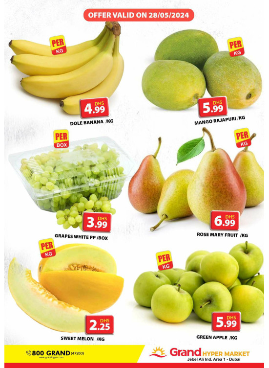 Fruitilicious Tuesday - Grand Hypermarket Jebel Ali