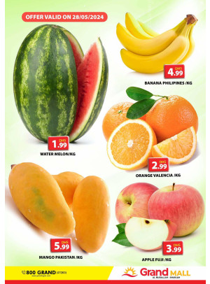 Fruitilicious Tuesday - Grand Mall Sharjah