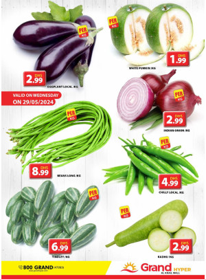 Veggie Wednesday - Grand Hyper Al khail Mall