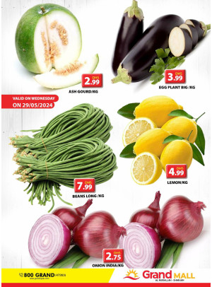 Veggie Wednesday - Grand Mall Sharjah