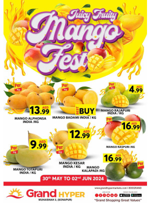 Mango Fest - Grand Hyper Muhaisnah