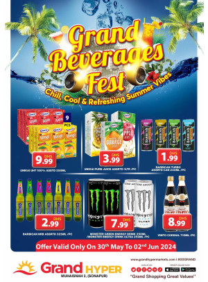 Grand Beverages Fest - Grand Hyper Muhaisnah