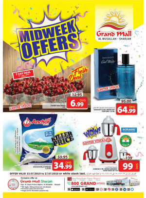 Midweek Offers - Grand Mall Sharjah