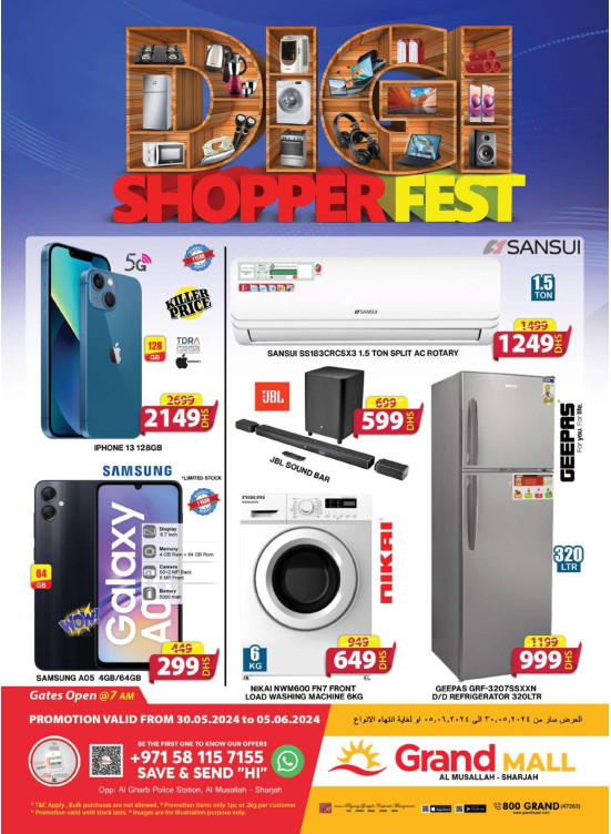 Digital Fest - Grand Mall Sharjah