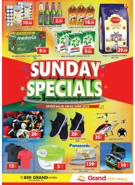 Sunday Blast - Grand City Mall