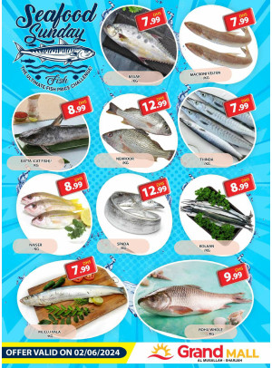 Seafood Sunday - Grand Mall Sharjah