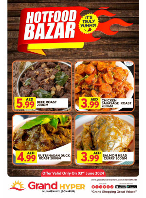 Hot Food Bazar - Grand Hyper Muhaisnah