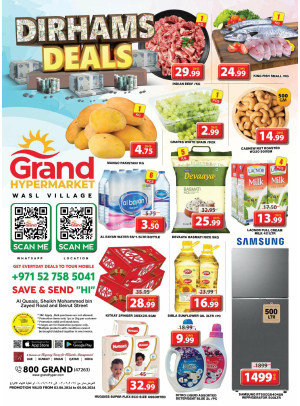 Grand Deals - Wasl Village, Dubai