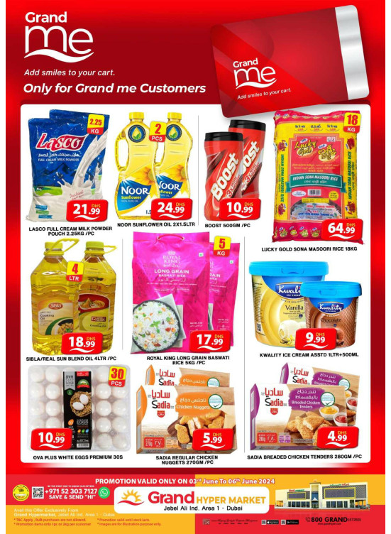 Grand Me Deals - Grand Hypermarket Jebel Ali
