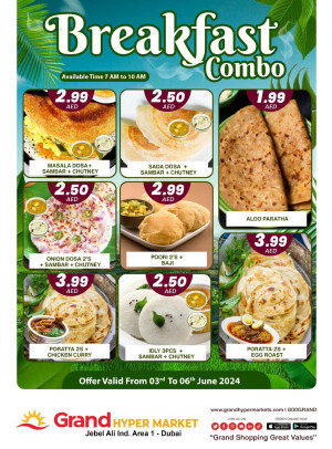 Breakfast Combo - Grand Hypermarket Jebel Ali