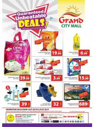 Unbeatable Deals - Grand City Mall