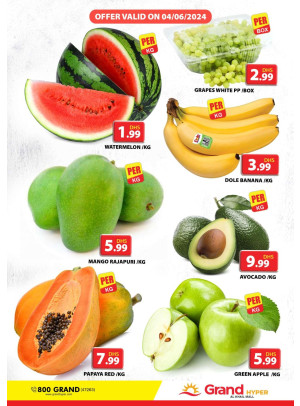 Fruitilicious Tuesday - Grand Hyper Al Khail Mall