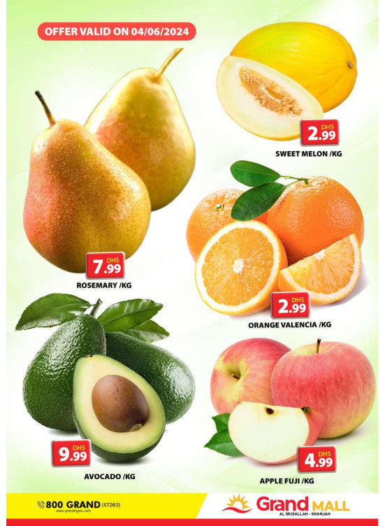Fruitilicious Tuesday - Grand Mall Sharjah