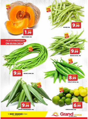 Veggie Wednesday - Grand Hyper Al khail Mall